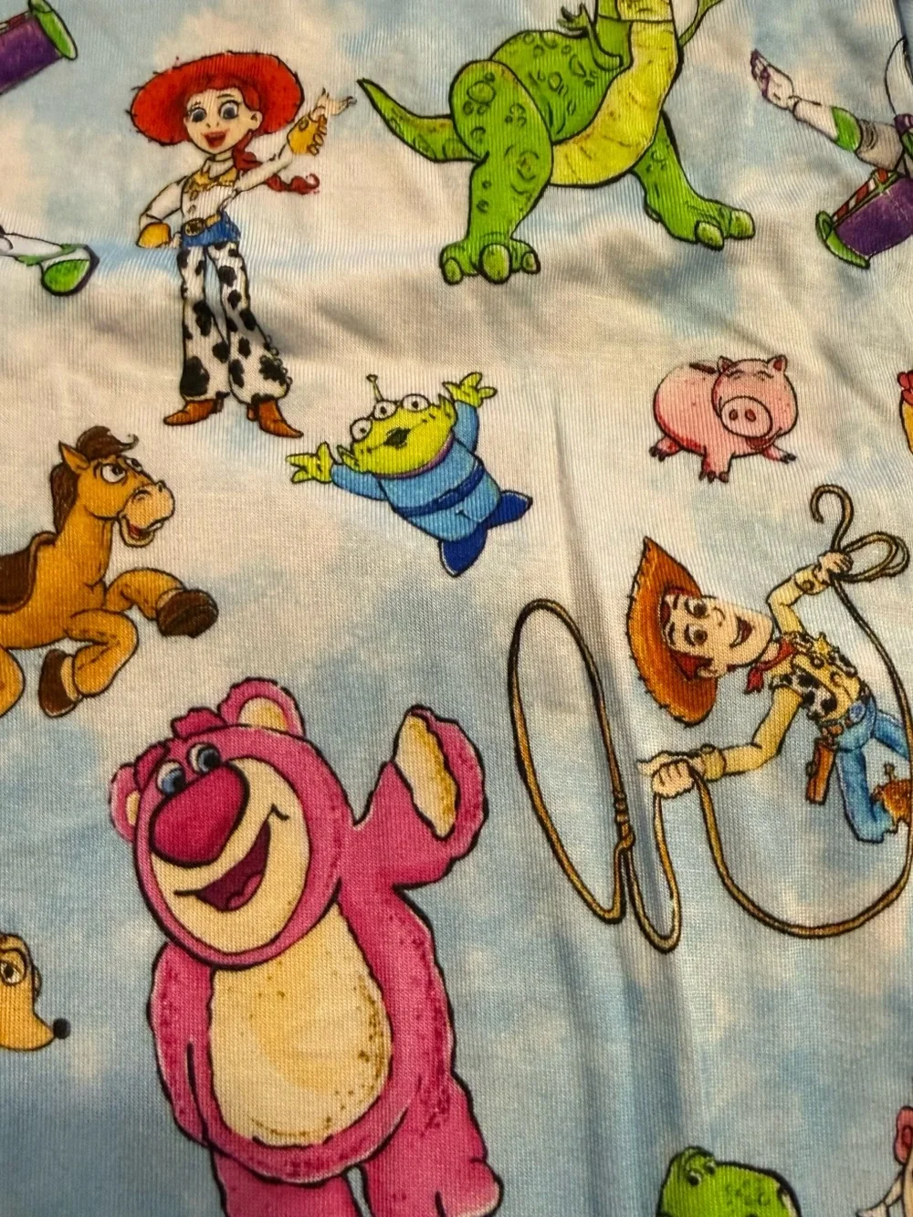 Little Snuggles Boys Girls Size 10T Toy Story Bamboo Two Piece Pajamas New NWOT